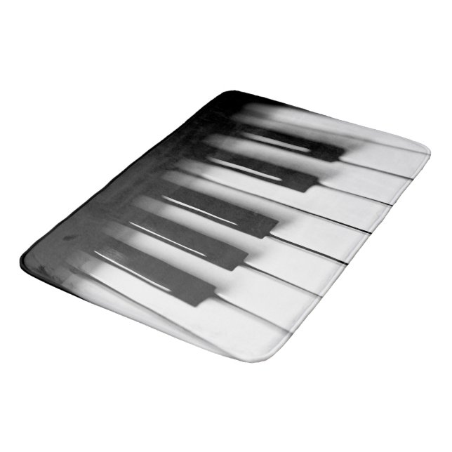 Piano Keys Bath Mat (Angled)