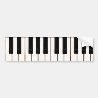 Piano Keys Bumper Sticker