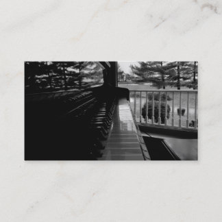 PIANO KEYS - Business Card Template