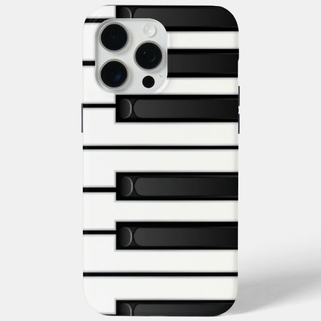 Piano Keys Case-Mate iPhone Case (Back)