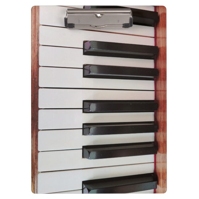 Piano Keys Clipboard (Front)