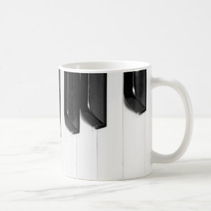 piano keys coffee mug