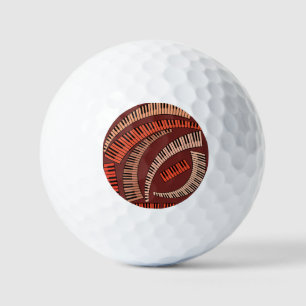 Piano Keys Curved Golf Balls