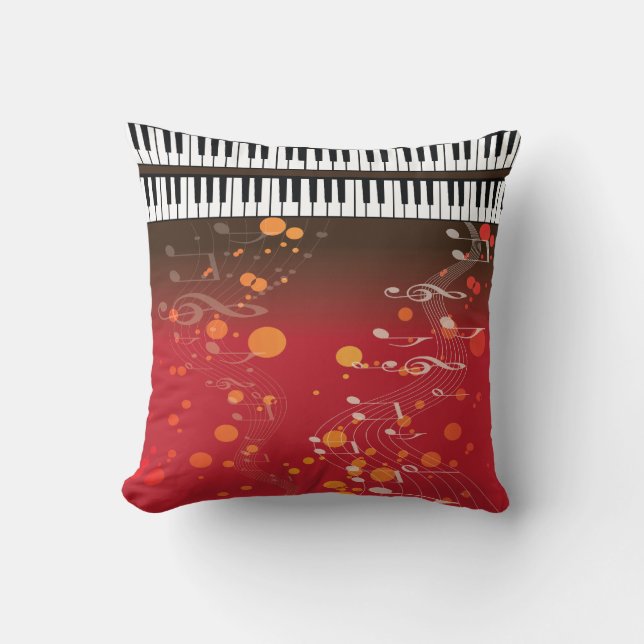 piano keys cushion (Front)