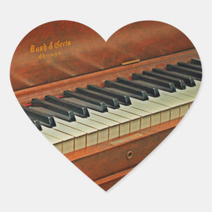 Piano Keys Fun Reward Stickers