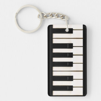 Piano Keys Key Ring