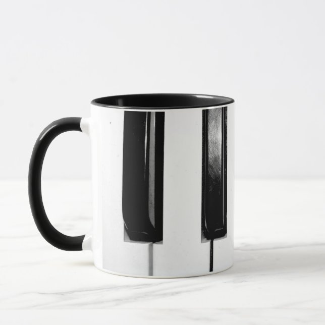 Piano Keys Mug (Left)