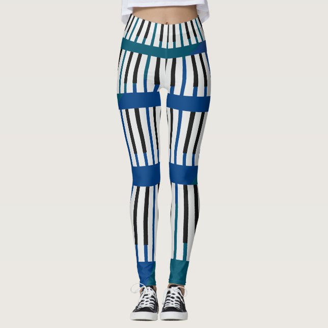 Piano Keys Music Leggings (Front)