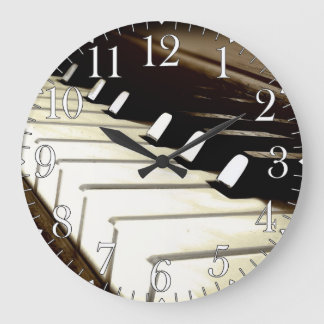 Piano Keys Music-Lover's Wall Clock