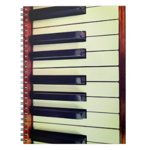 Piano Keys Notebook