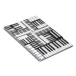 Piano Keys Notebook
