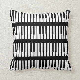 Piano Keys Pattern Cushion