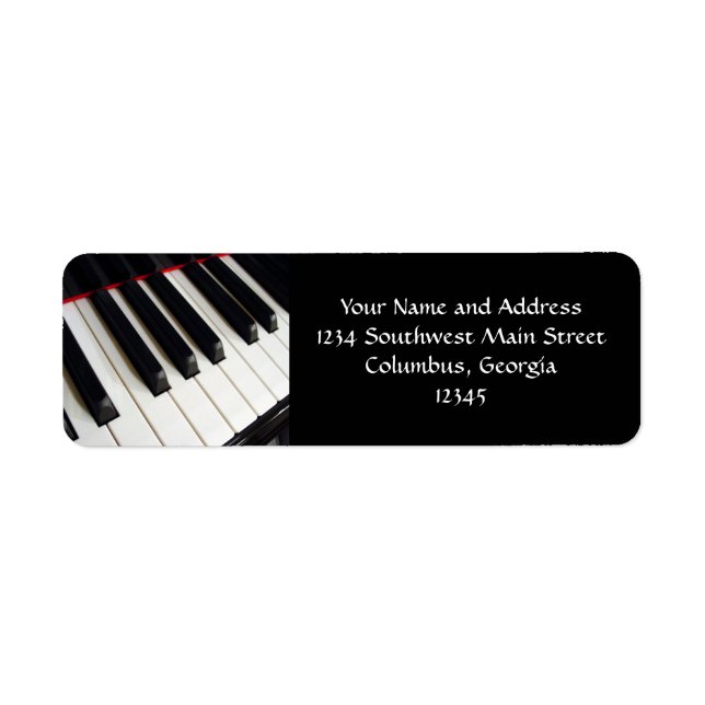 Piano Keys Photograph (Front)