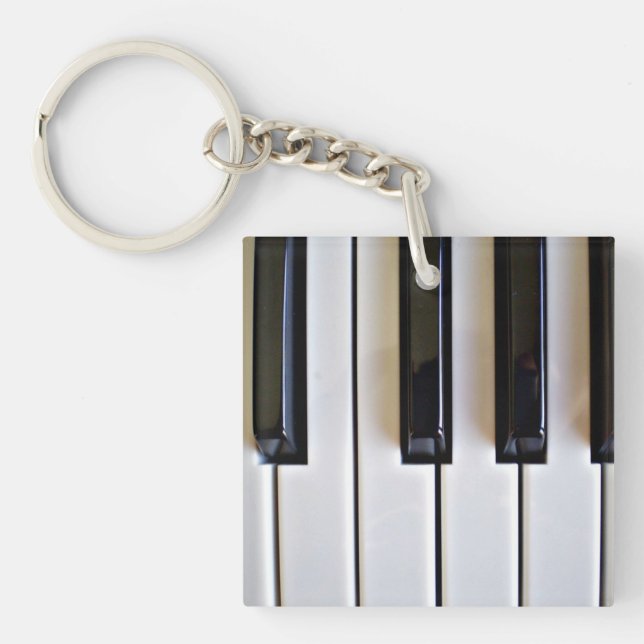 Piano Keys, popular design, Key Ring (Front)