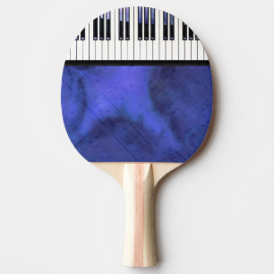 Piano Keys Sheet Music Modern Twist Ping Pong Paddle