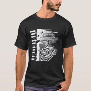 Piano Keys Shirt Pianist Players Teacher Gifts