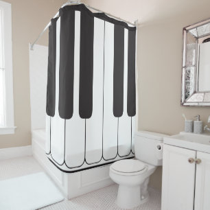 Piano Keys Shower Curtain