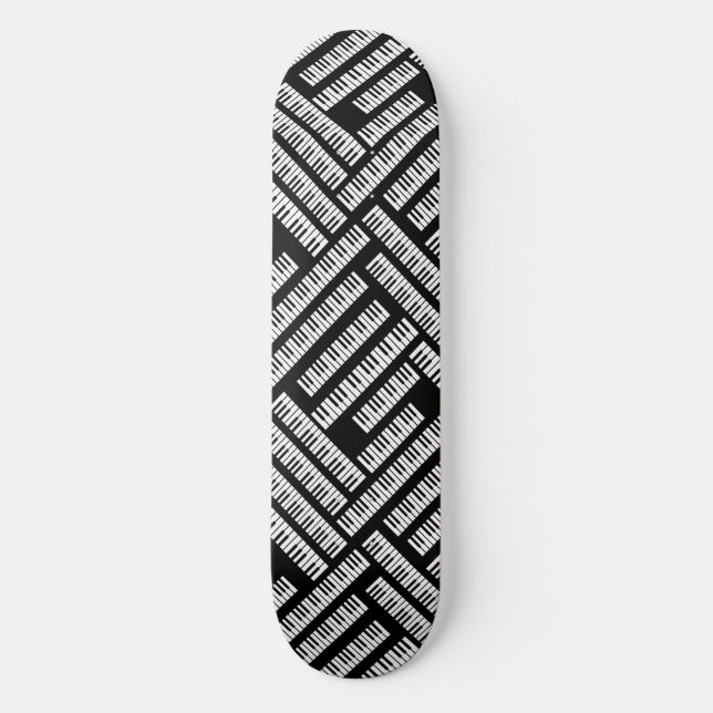 Piano Keys Skateboard (Front)