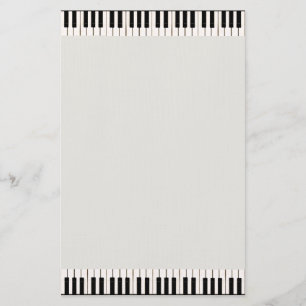 Piano Keys Stationery