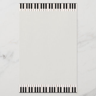 Piano Keys Stationery