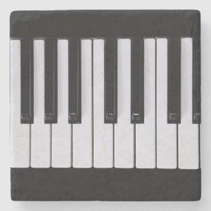 Piano Keys Stone Coaster