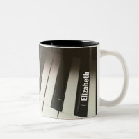Piano Keys - Stylish Black & White Photograph