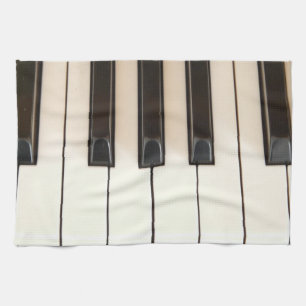Piano Keys Tea Towel