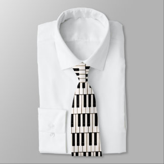 Piano Keys Tie