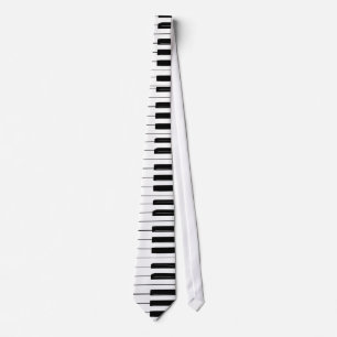 Piano Keys Tie