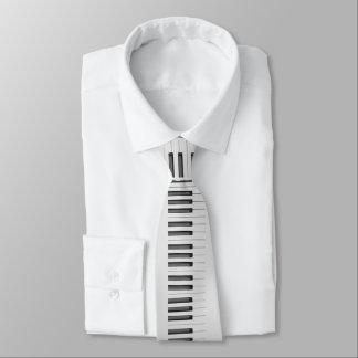 Piano Keys Tie