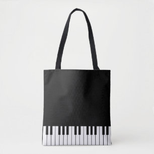 Piano Keys Tote Bag