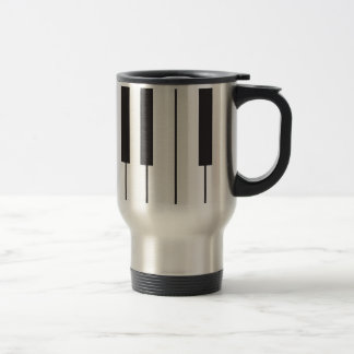 Piano Keys Travel Mug