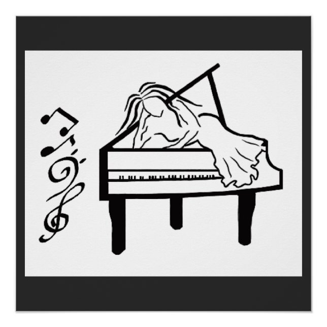 Piano Lady Poster (Front)