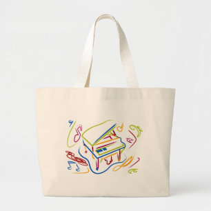 PIANO LARGE TOTE BAG