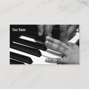 Piano Lesson Business Card