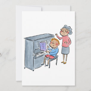 Piano Lesson Invitation