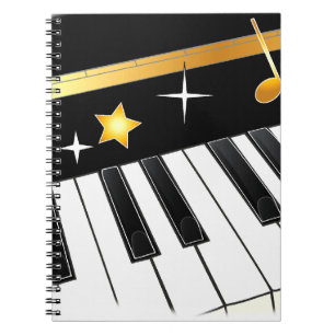 Piano Lover Notebook