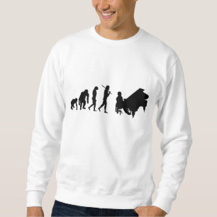 Piano lovers gifts for Pianists - Bach Mozart Sweatshirt