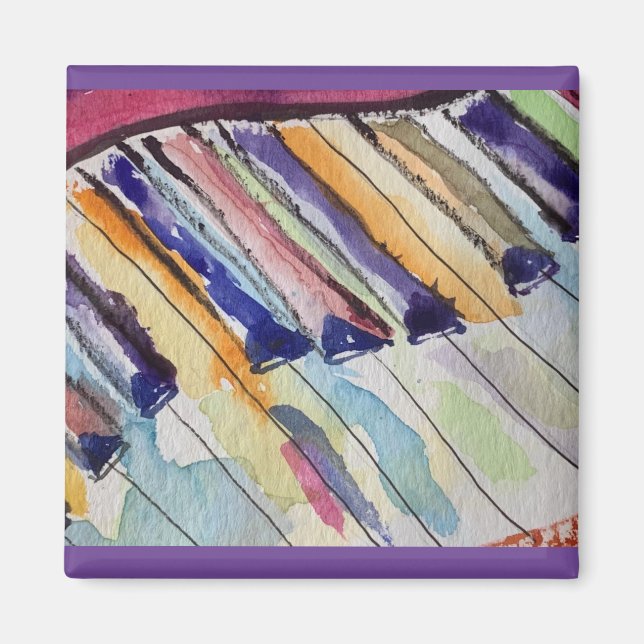 Piano lovers take note! magnet (Front)