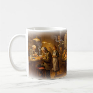 Piano Man — Candlelit Bar Tales at Night Mug