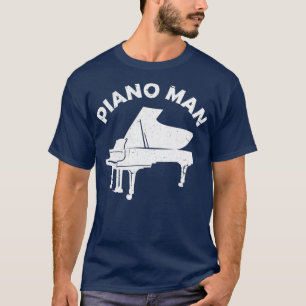 Piano Man Funny Keyboard Pianist Musician Piano T-Shirt