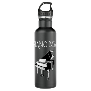 Piano Man - Piano Player Pianist Classical Music L 710 Ml Water Bottle