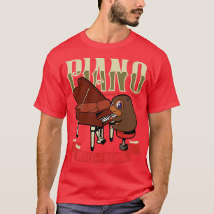 Piano Moletissimo Mole on the piano T-Shirt