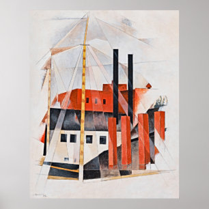 Piano Mover's Holiday by Charles Demuth - Poster