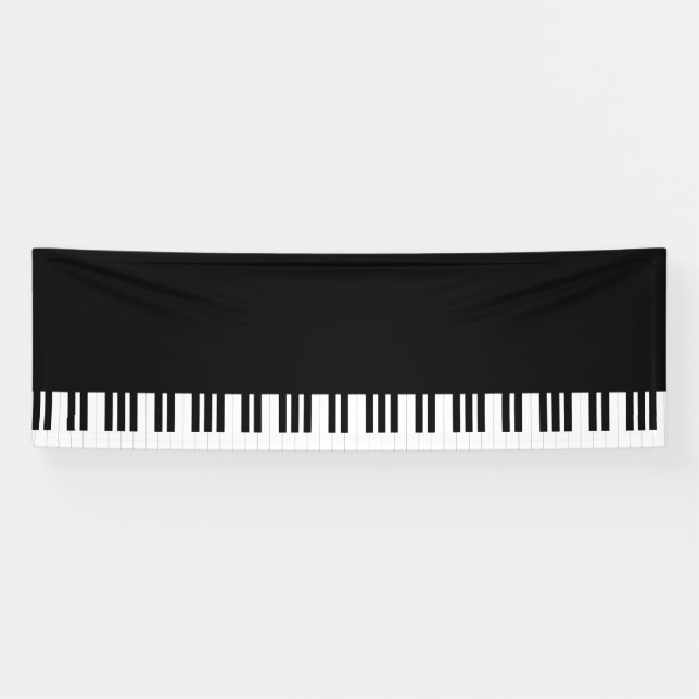 PIANO MUSIC BANNER (Horizontal)