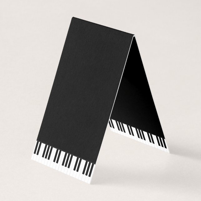 PIANO MUSIC BUSINESS CARD (Front)