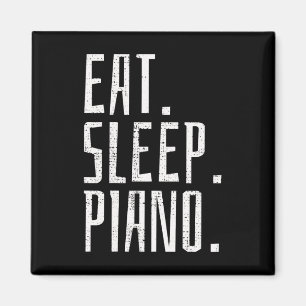 Piano Music Instrument Pianist Vintage Gift Magnet