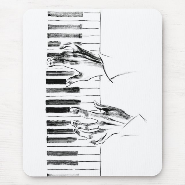 Piano music mouse mat (Front)