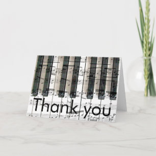 piano music notes thank you