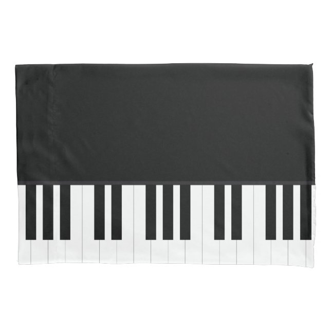 PIANO MUSIC PILLOWCASE (Front)